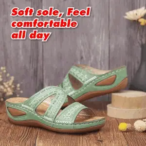Nancy Premium Thick Platform Large Size Slipper Sandals